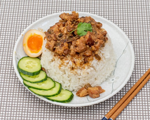 Taiwanese Braised Pork Rice 滷肉飯