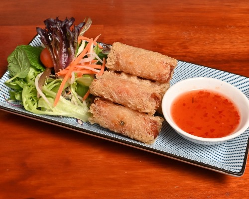 LACTICE PRAWN SPRING ROLL