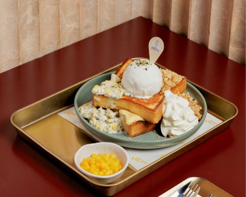 Corn Bechamel Shokupan