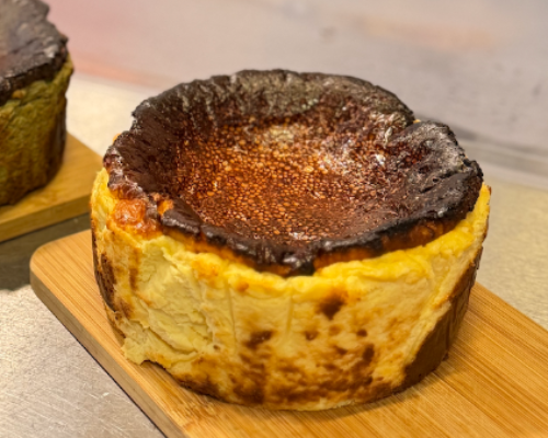 6' original burnt basque cheesecake