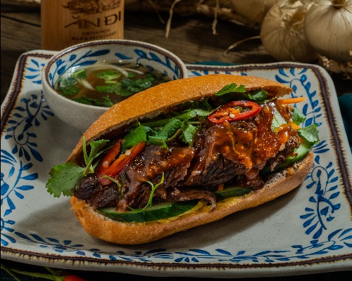 Beef Rib Banh Mi