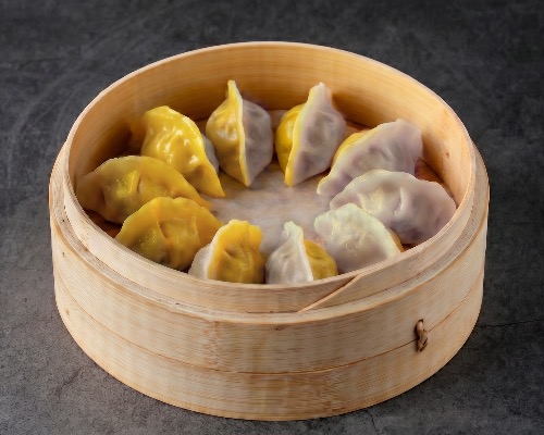 CHICKEN, PRAWN & CORN DUMPLINGS鸡虾玉米饺子