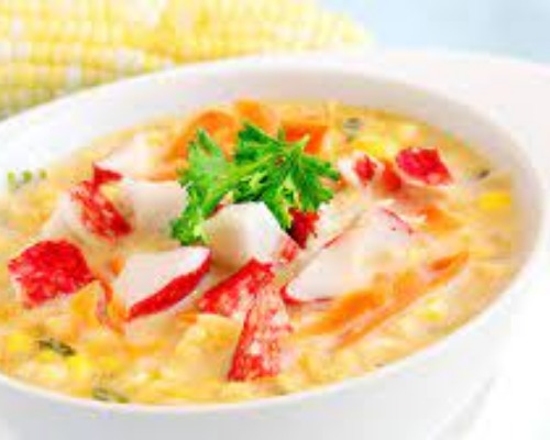 Crab Meat & Sweet Corn Soup