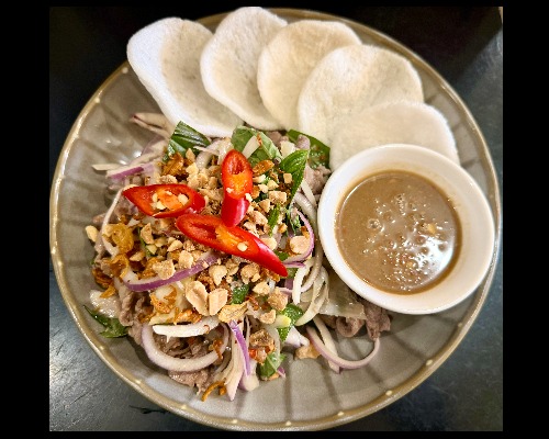 Gỏi Bò Tái Chanh — Rare Beef in Lime Juice Salad