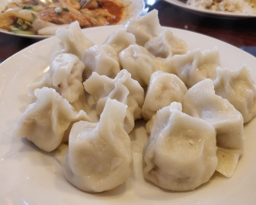 鸡虾水饺^Boiled Chicken & Prawn Dumplings (10pcs)