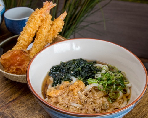 Prawn Temp Udon