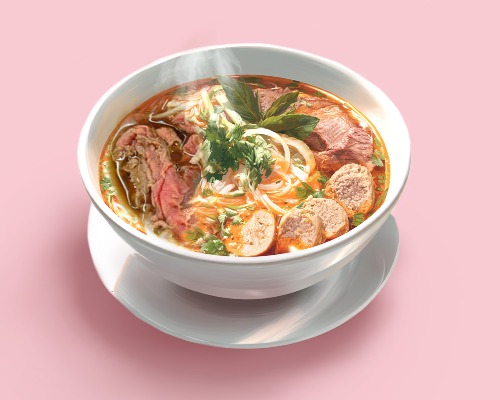 Bun Bo Rare Beef & Beef Balls