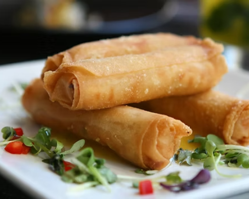 MeatSpring Rolls (2 pcs)(4)