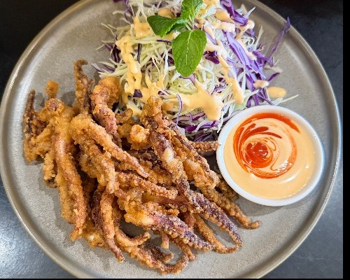Crispy Fried Squid Tentacles