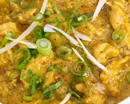 Chicken curry (only meat)