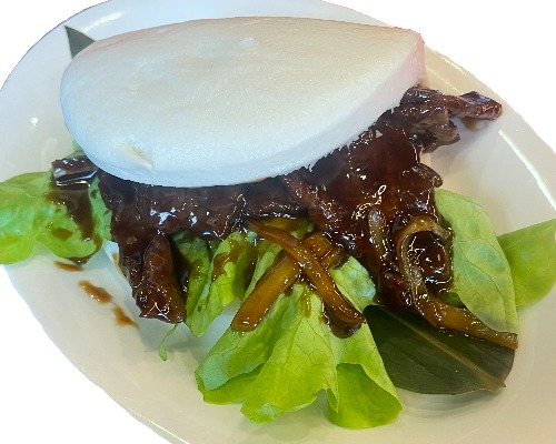 18. STEAM BUN WITH TERIYAKI BEEF照烧牛肉化包