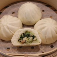 E5 Vegetable Steam Bun 4pcs素菜包