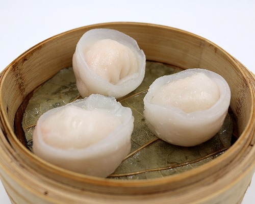 Steamed Scallop & Prawn Dumplings 带子饺
