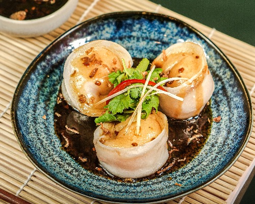 Steamed Scallop and Prawn Dumpling (3pc)