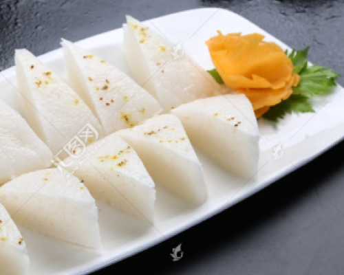 <白糖桂花糕>Steam Chinese rice cake with osmanthus  （3pcs）