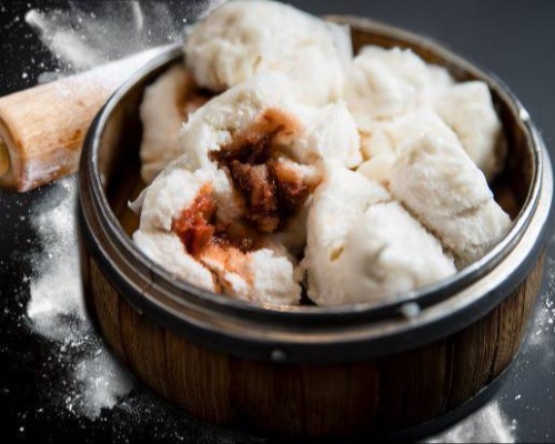 Steamed BBQ Pork Buns (2pcs)