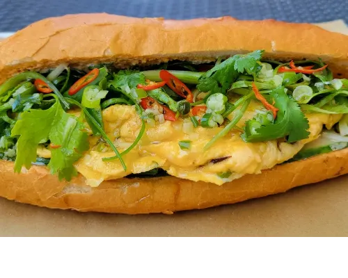 Omelette Banh Mi