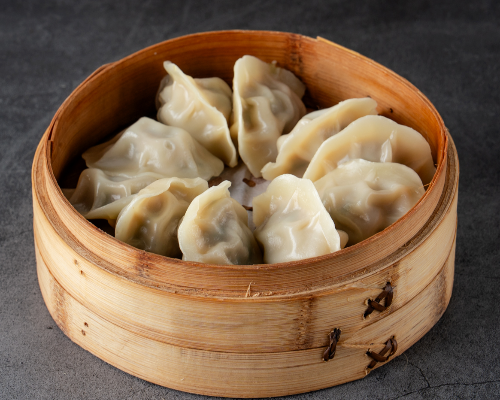 PORK CHIVES DUMPLINGS猪肉韭菜饺子