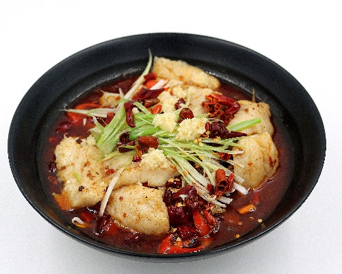 Fish Fillets in Hot Chilli Oil 水煮鱼