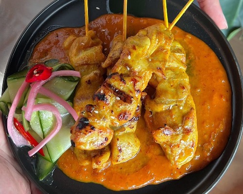 Satay Skewers (Peanut)
