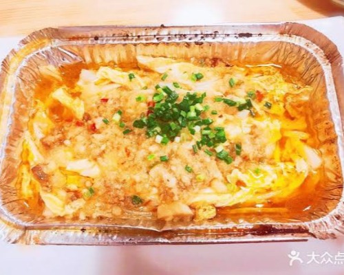 锡纸粉丝娃娃菜Foil Cooking Baby Wombok with Vermicelli