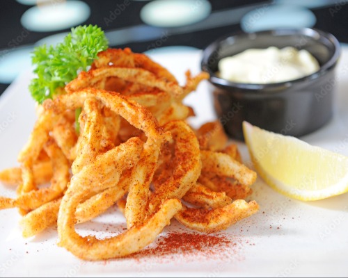 Salt & Pepper Squid & Chips