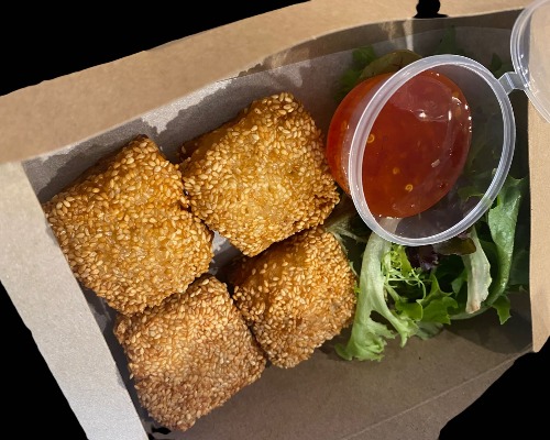 9 Sesame Prawn Toast 芝麻虾
