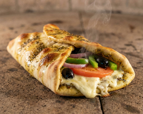 Zaatar cheese & veg
