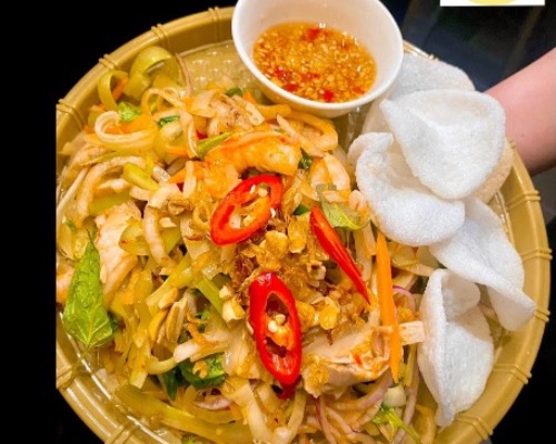 Gỏi Ngó Sen Tôm Thịt — Pork & Prawn Lotus Root Salad