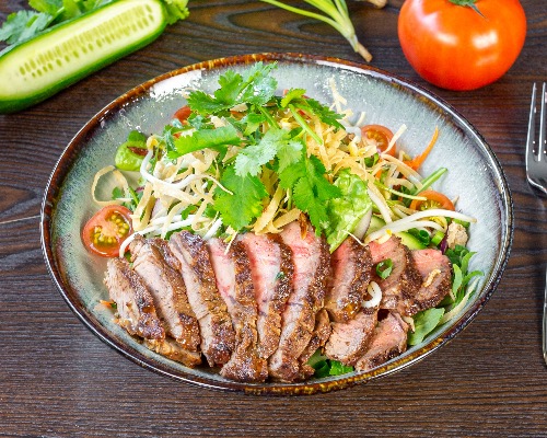 Angus Beef Striploin Salad