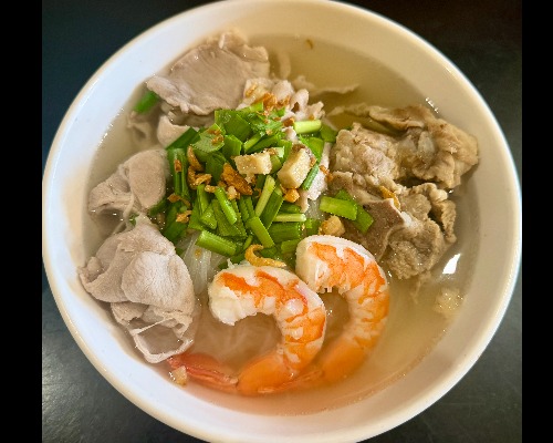 Pork & Prawn Rice Noodles