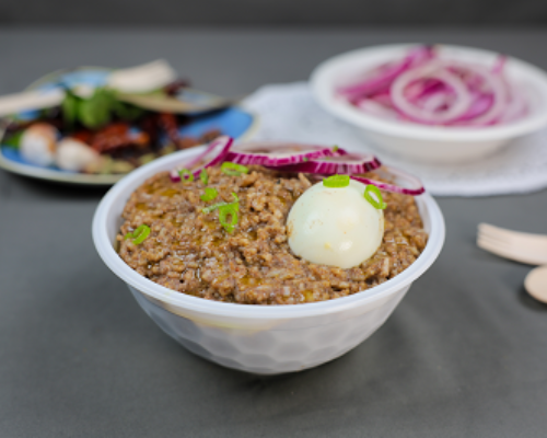 Ragi Mudde with Mutton Mamsam