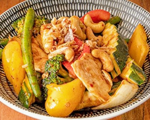 stir Fry cashew Nuts 腰果蔬菜