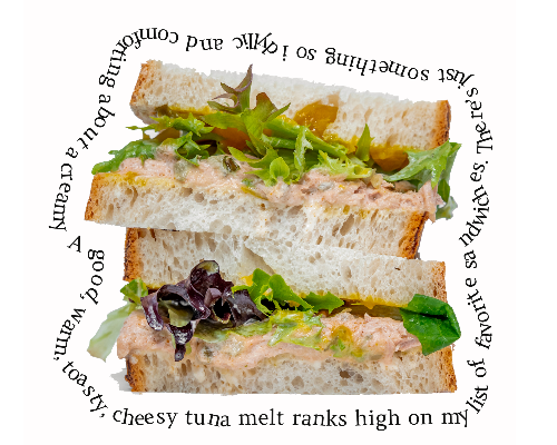 Tuna Melt Sandwich