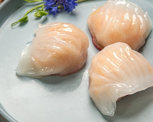 102. Authentic Steamed Prawn Dumpling 虾饺 (3pcs)