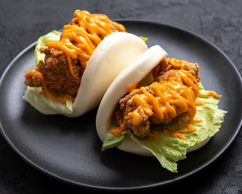 Fried Chicken Bao(炸鸡刈包）