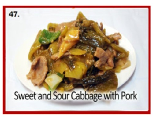 Sweet and Sour Cabbage with Pork