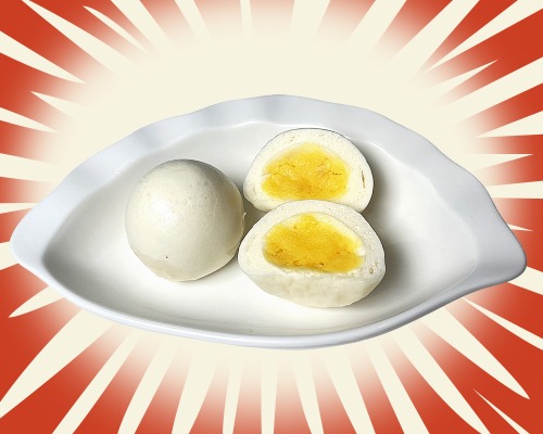 Custard Bun / 2pcs