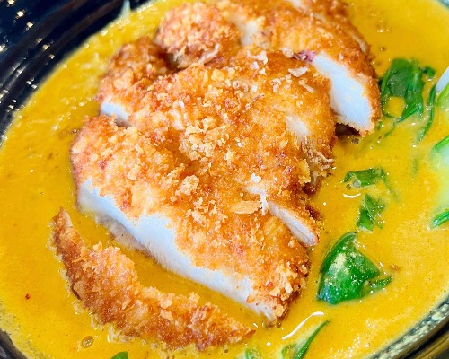 Crispy Chicken Laksa