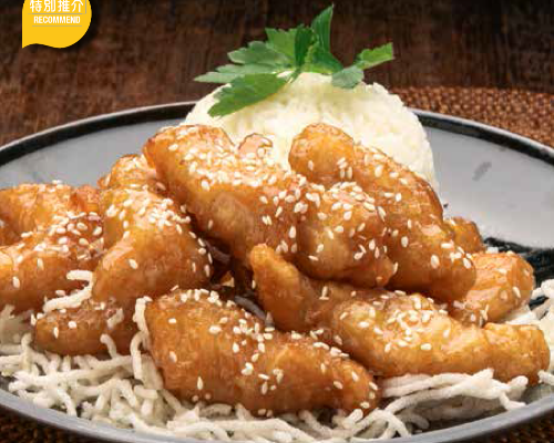 L9.Honey Chicken with Rice蜜糖鸡饭