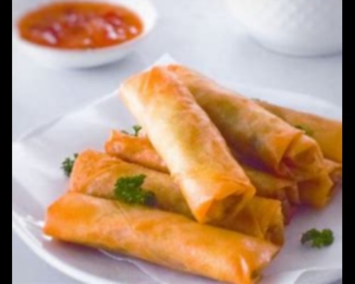 E4. MINI VEG ROLLS /6P