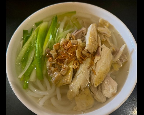 Free Range Shredded Chicken Thick Noodles
