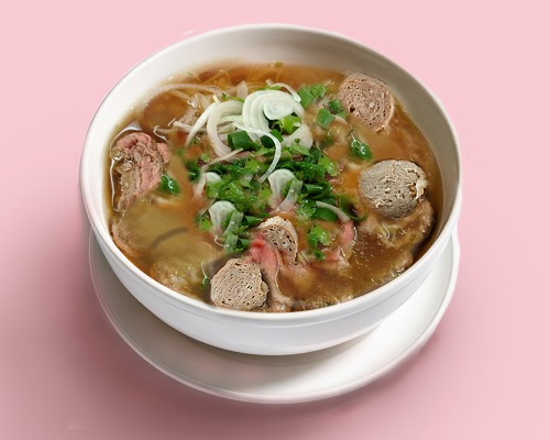 Pho Rare Beef & Beef Balls