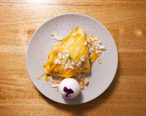 Small Mango & Coconut Crepes