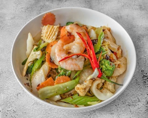 Stir-fried noodles- Rice noodles