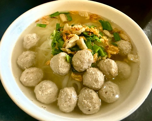 Beef Ball Noodle Soup