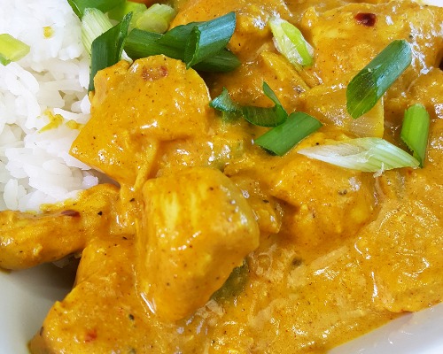 Chicken with Curry Sauce