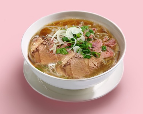 Pho Rare Beef & Brisket