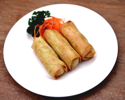 19) 素春卷 Vege Spring Rolls