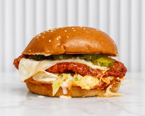 Hot Honey Chicken Burger